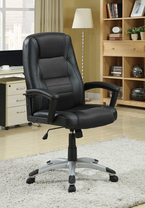 Dione Adjustable Height Office Chair Black