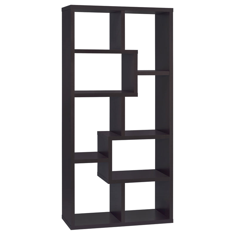 Theo 71-inch 6-shelf Bookshelf