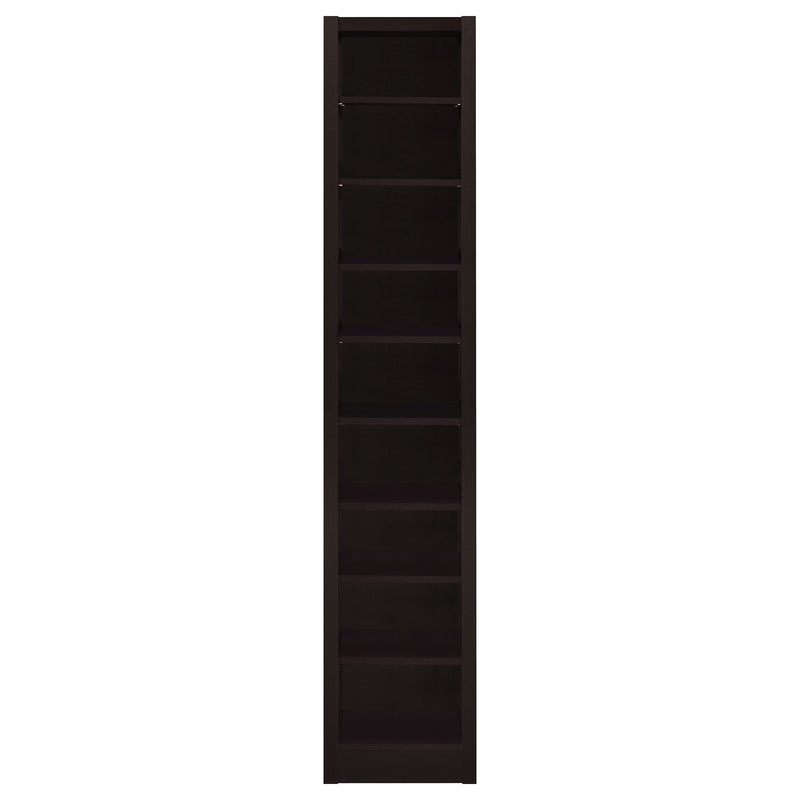 Eliam 71-inch 8-shelf Bookcase Cappuccino