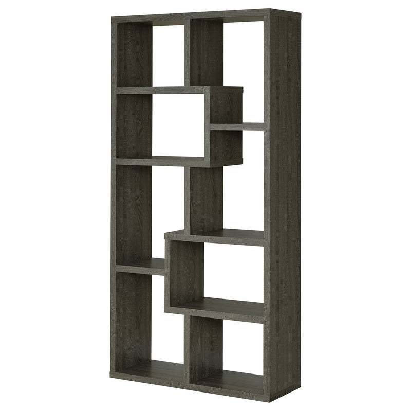 Theo 71-inch 6-shelf Bookshelf