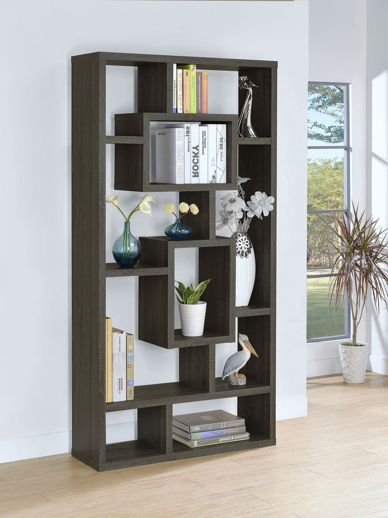 Corey 71-inch 8-shelf Bookshelf