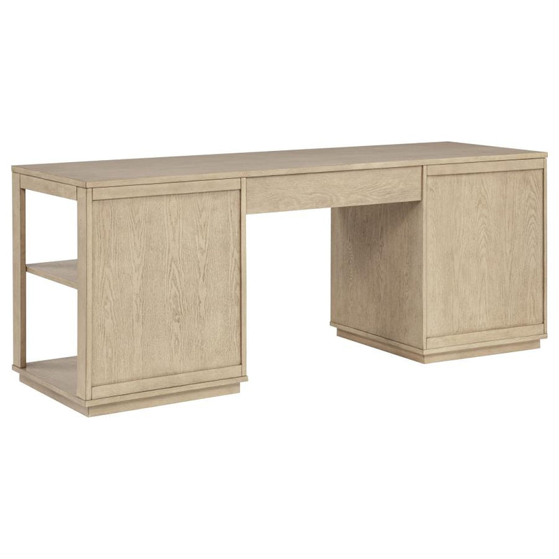 Harkes 75-inch 3-drawer Computer Desk with Adjustable Shelf