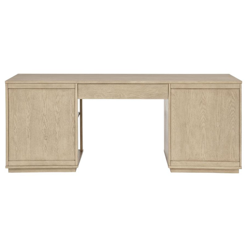Harkes 75-inch 3-drawer Computer Desk with Adjustable Shelf