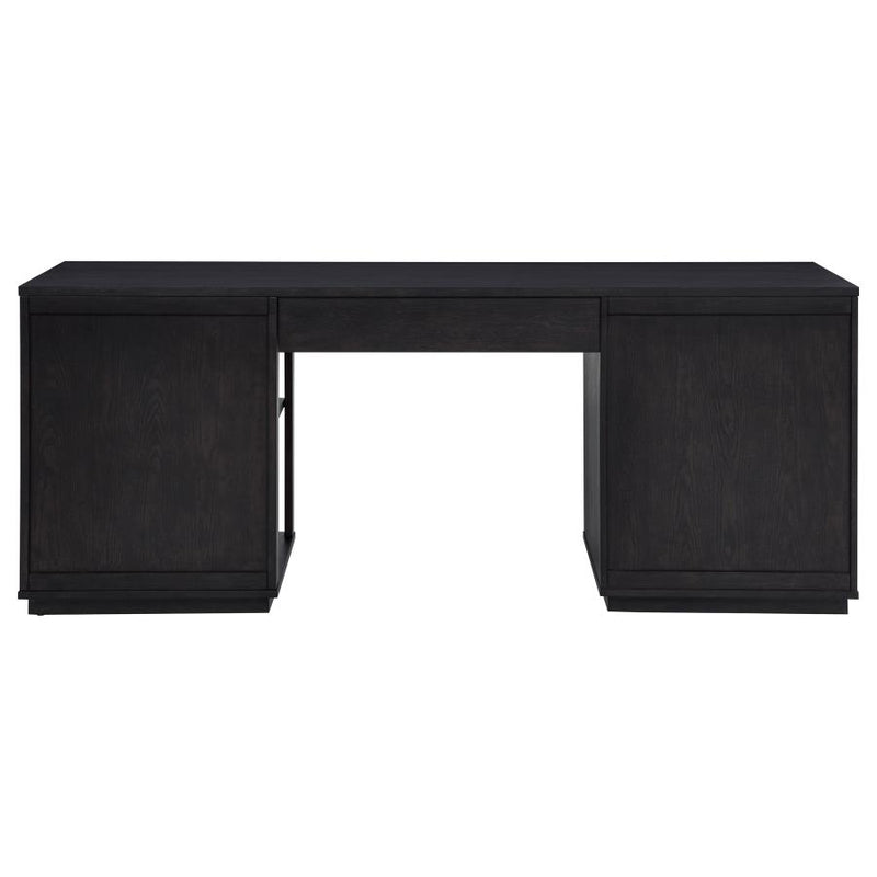 Harkes 75-inch 3-drawer Computer Desk with Adjustable Shelf