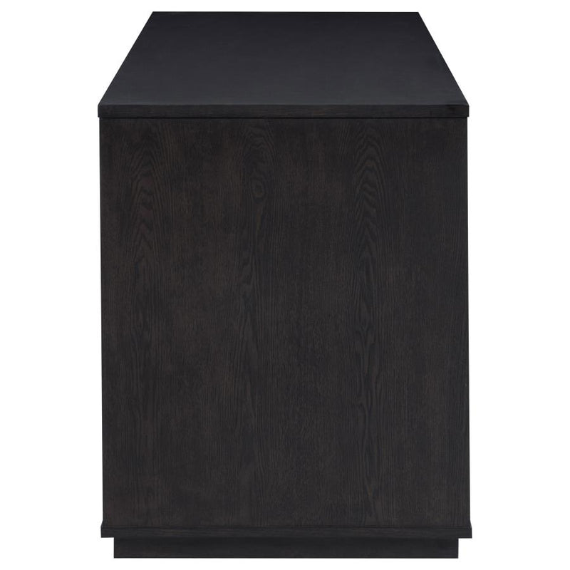 Harkes 75-inch 3-drawer Computer Desk with Adjustable Shelf