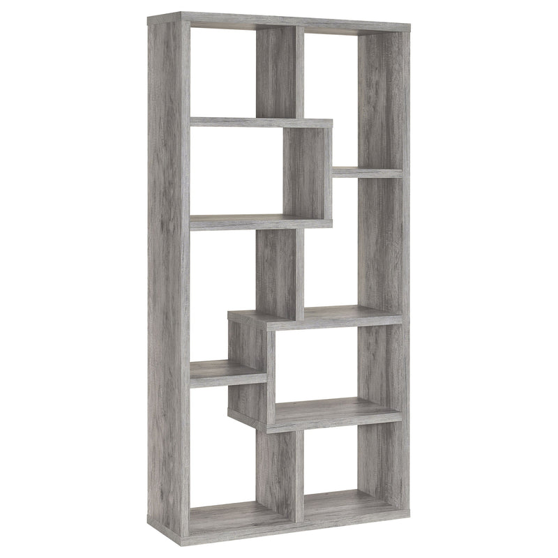 Theo 71-inch 6-shelf Bookshelf
