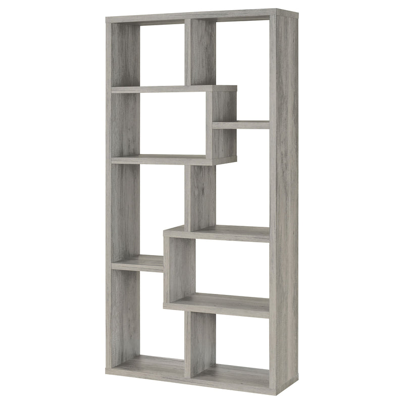Theo 71-inch 6-shelf Bookshelf