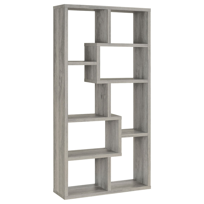 Theo 71-inch 6-shelf Bookshelf