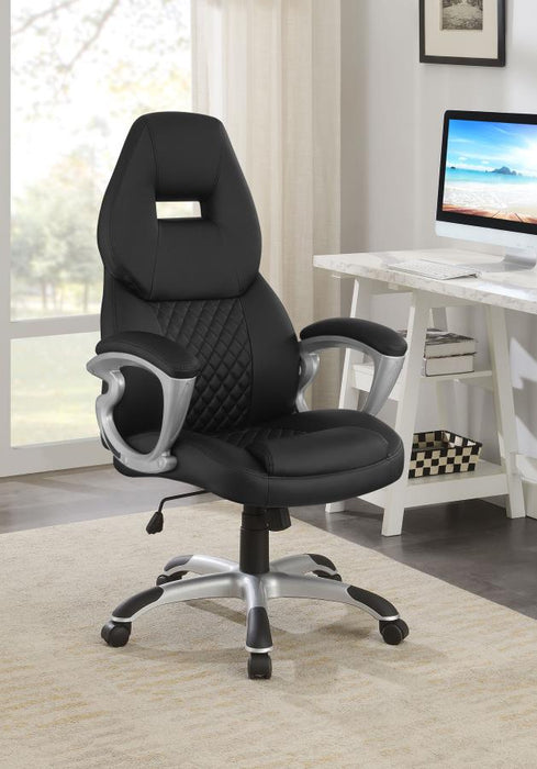 Bruce Upholstered Adjustable Home Office Desk Chair