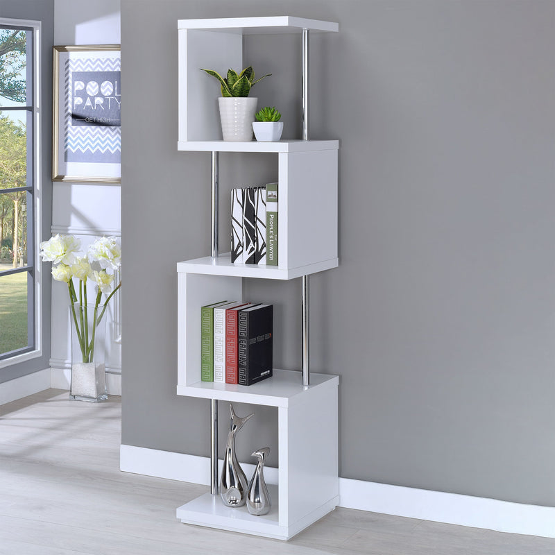 Baxter 67-inch 4-shelf Bookshelf