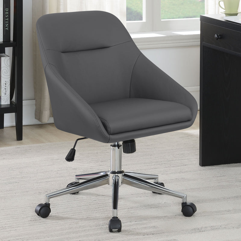 Jackman Upholstered Adjustable Home Office Desk Chair