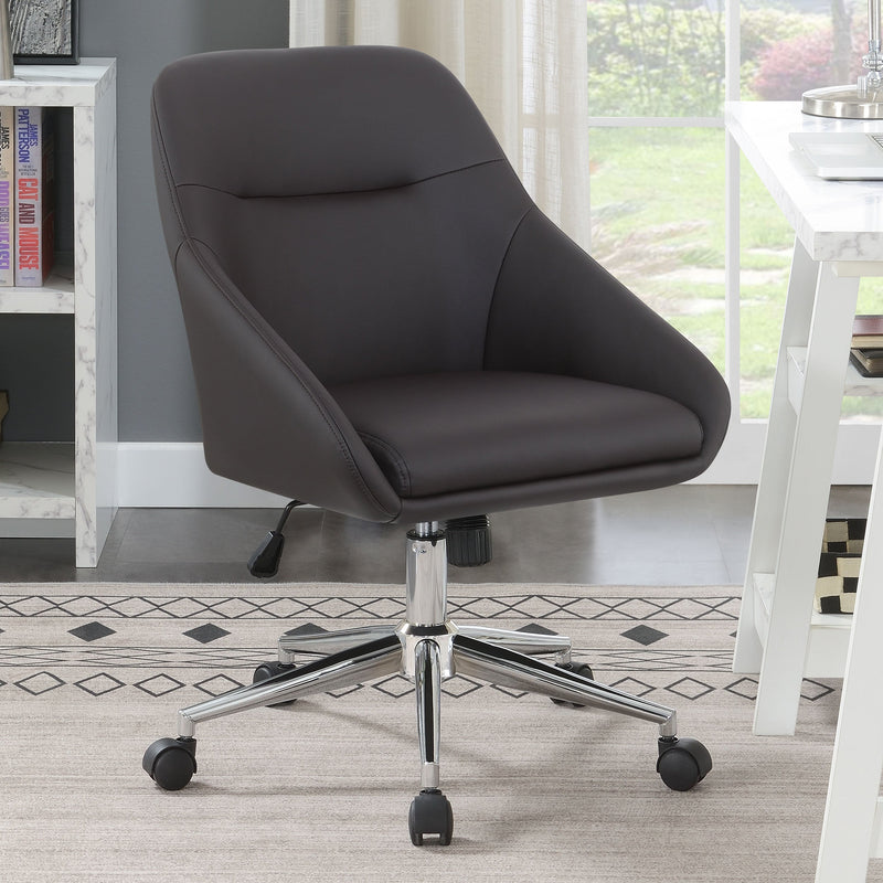Jackman Upholstered Adjustable Home Office Desk Chair