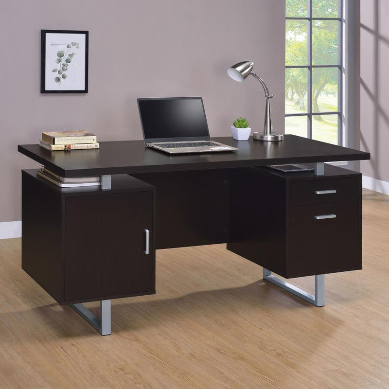 Lawtey 60-inch 2-drawer Office Computer Desk