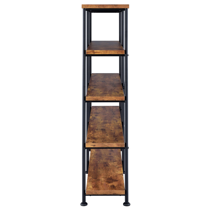 Analiese 63-inch 4-shelf Double Bookshelf