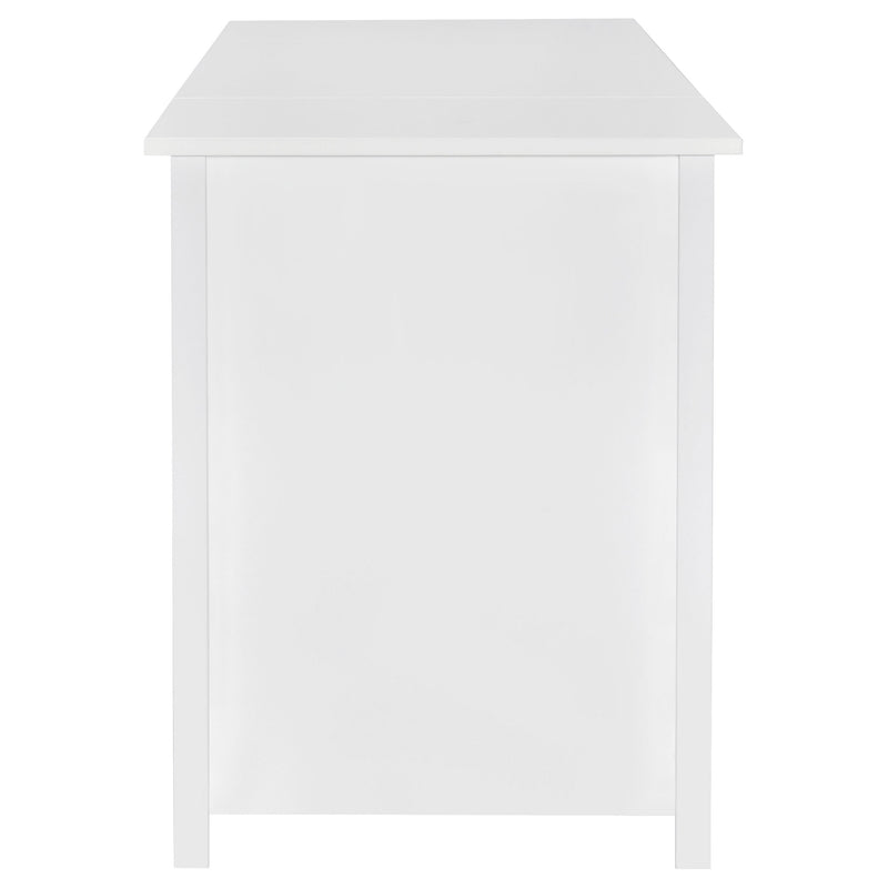 Dylan 60-inch 4-drawer Lift Top Office Desk High Gloss