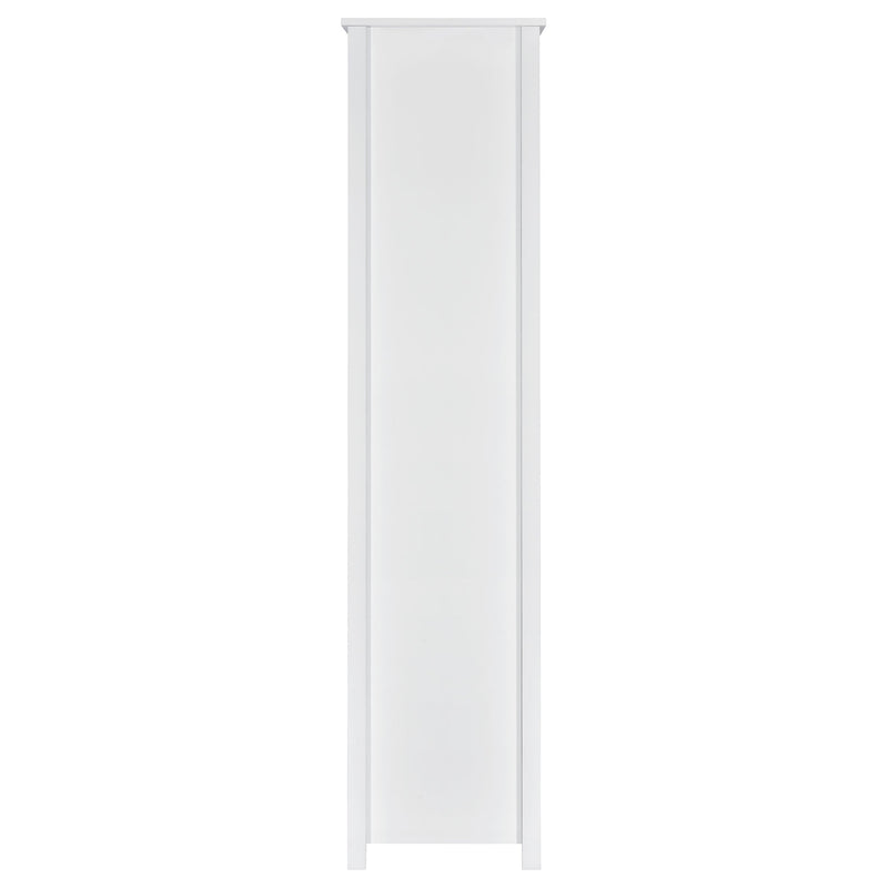 Dylan 68-inch 4-shelf Storage Bookshelf High Gloss