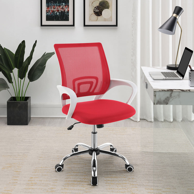 Felton Upholstered Adjustable Home Office Desk Chair