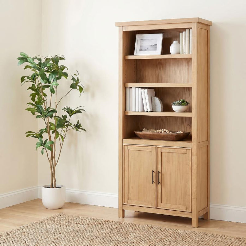 Vermes 72-inch 2-door Home Office Cabinet Bookcase