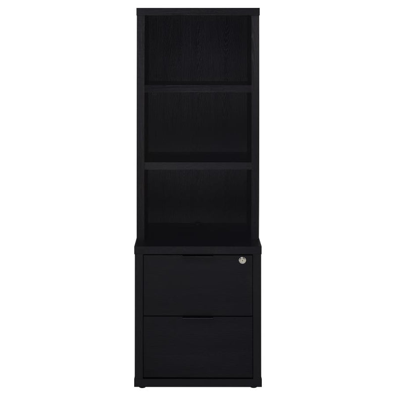 Westpark 3-piece Wall Unit Bookcase Set with USB