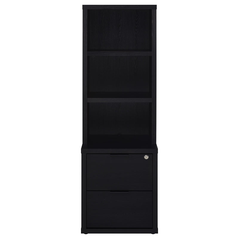 Westpark Wall Unit Bookcase Set with USB