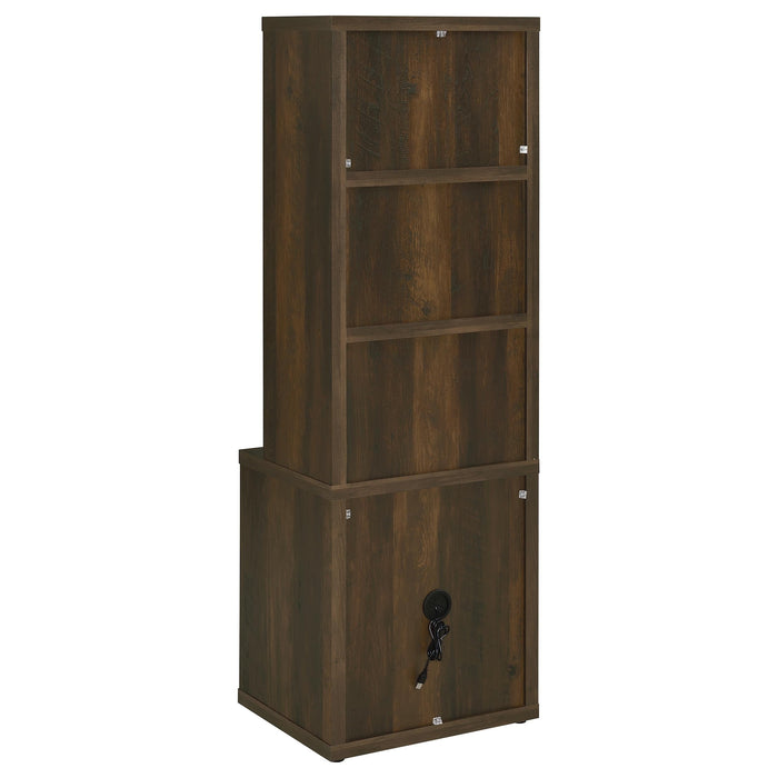 Westpark Wall Unit Bookcase Set with USB