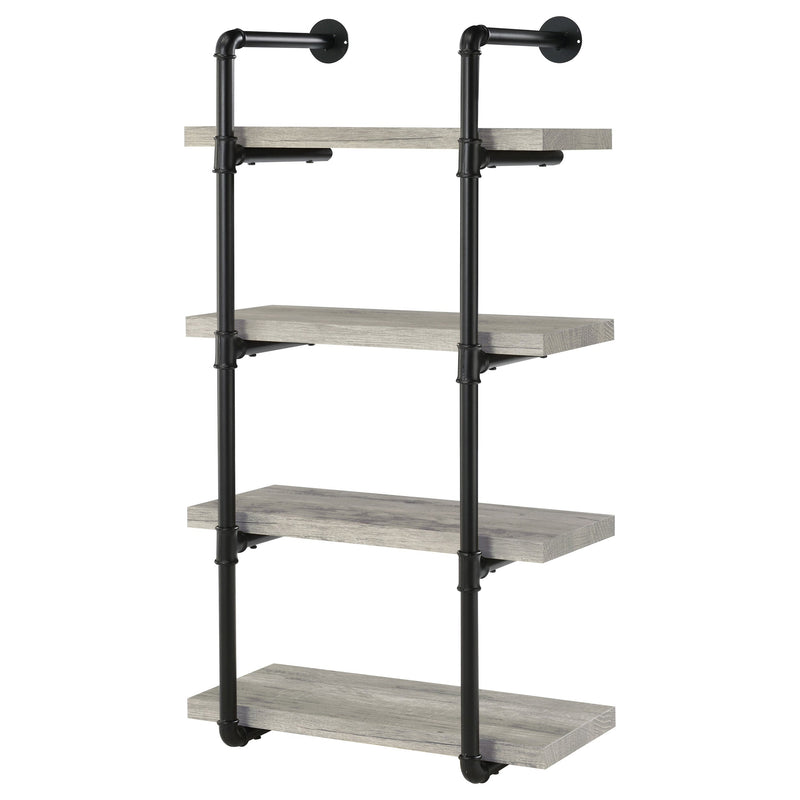 Estantería de pared Elmcrest de 4 baldas y 61 cm