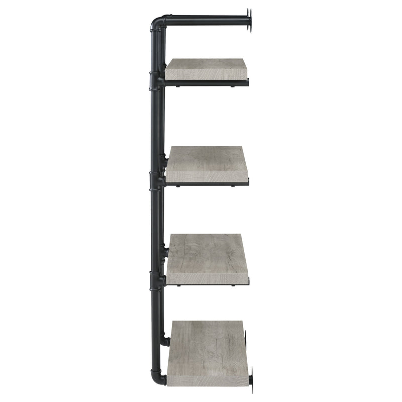 Estantería de pared Elmcrest de 4 baldas y 61 cm