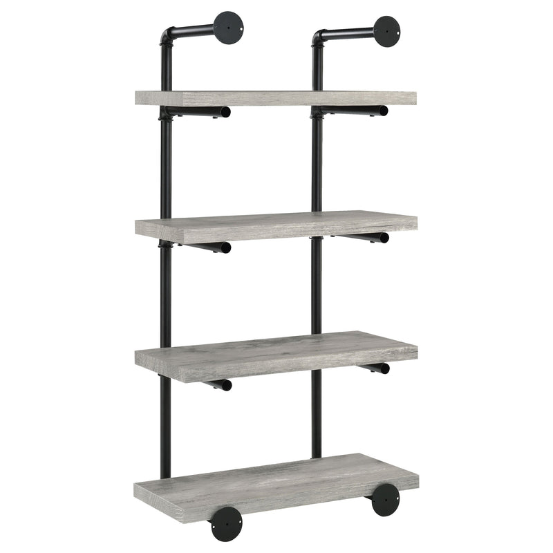 Estantería de pared Elmcrest de 4 baldas y 61 cm