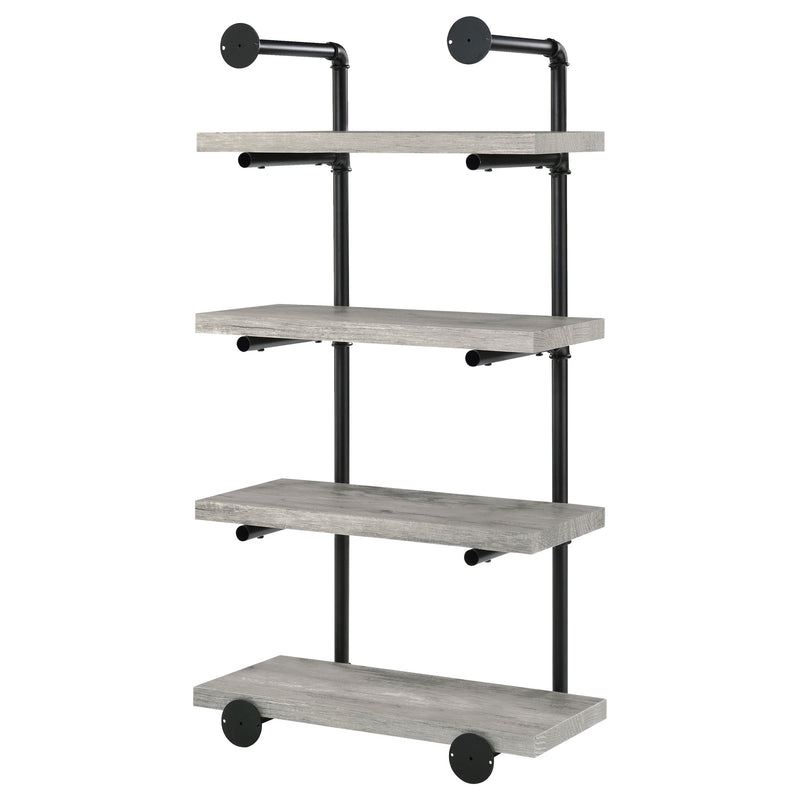 Estantería de pared Elmcrest de 4 baldas y 61 cm