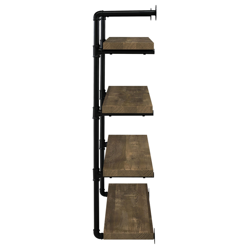 Estantería de pared Elmcrest de 39 pulgadas y 4 estantes