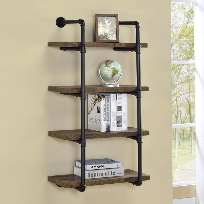 Estantería de pared Elmcrest de 4 baldas y 61 cm