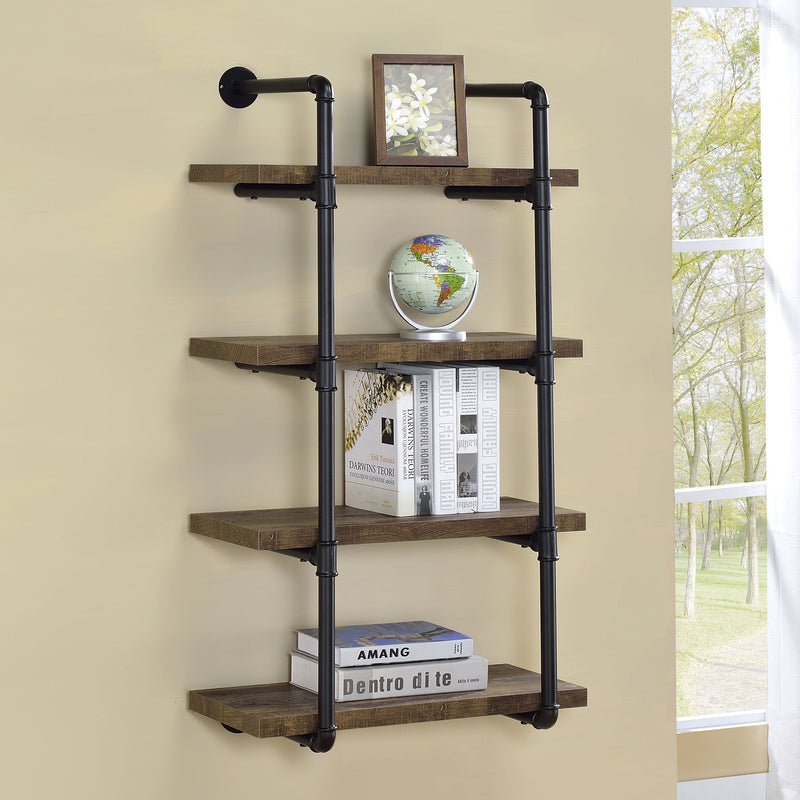 Estantería de pared Elmcrest de 4 baldas y 61 cm