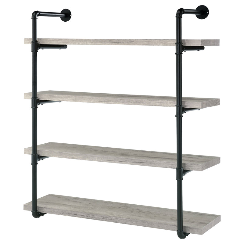 Estantería de pared Elmcrest de 39 pulgadas y 4 estantes