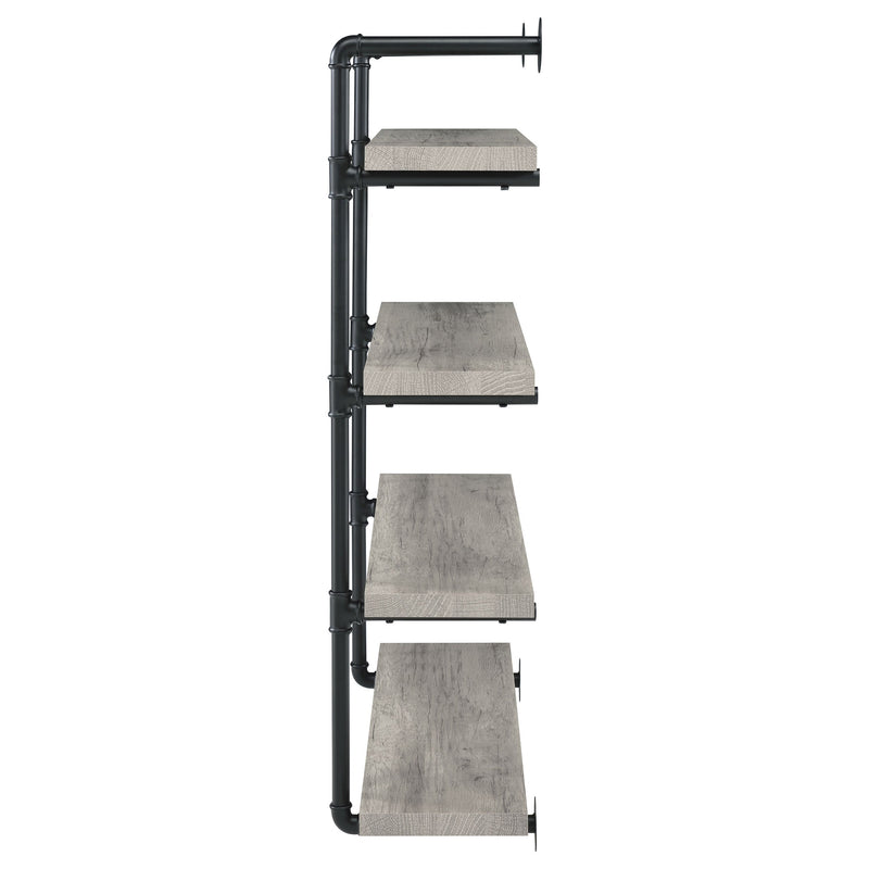 Estantería de pared Elmcrest de 39 pulgadas y 4 estantes