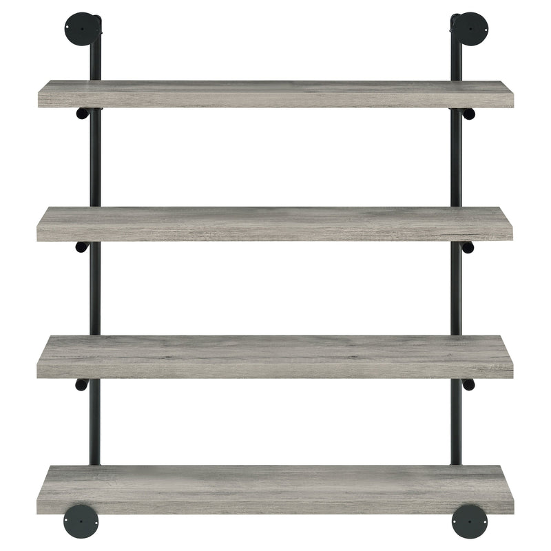 Estantería de pared Elmcrest de 39 pulgadas y 4 estantes