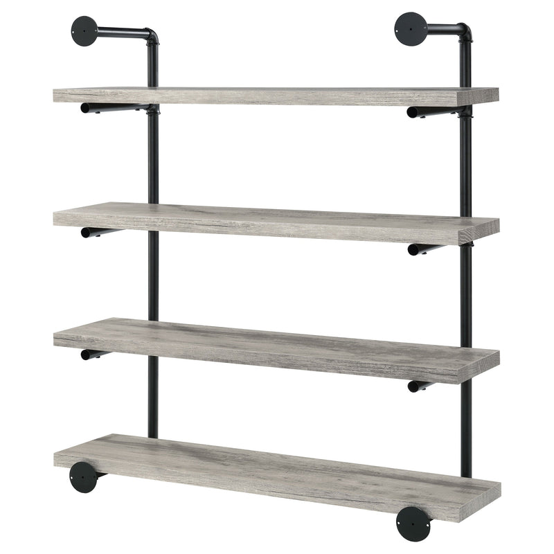Estantería de pared Elmcrest de 39 pulgadas y 4 estantes