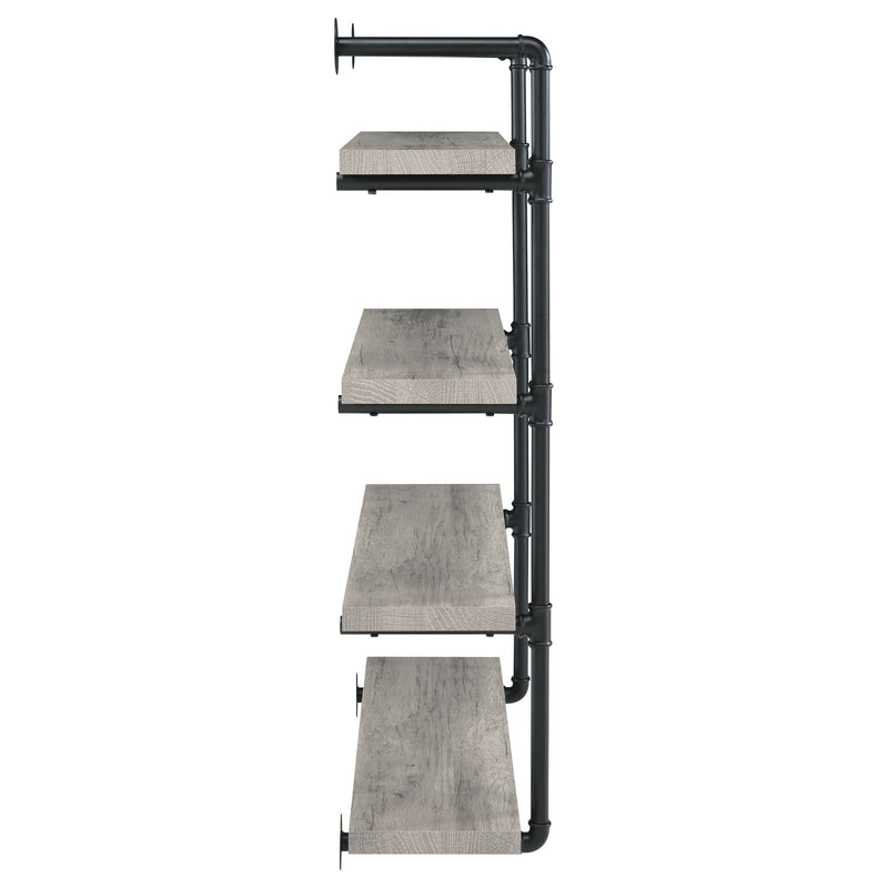 Estantería de pared Elmcrest de 39 pulgadas y 4 estantes
