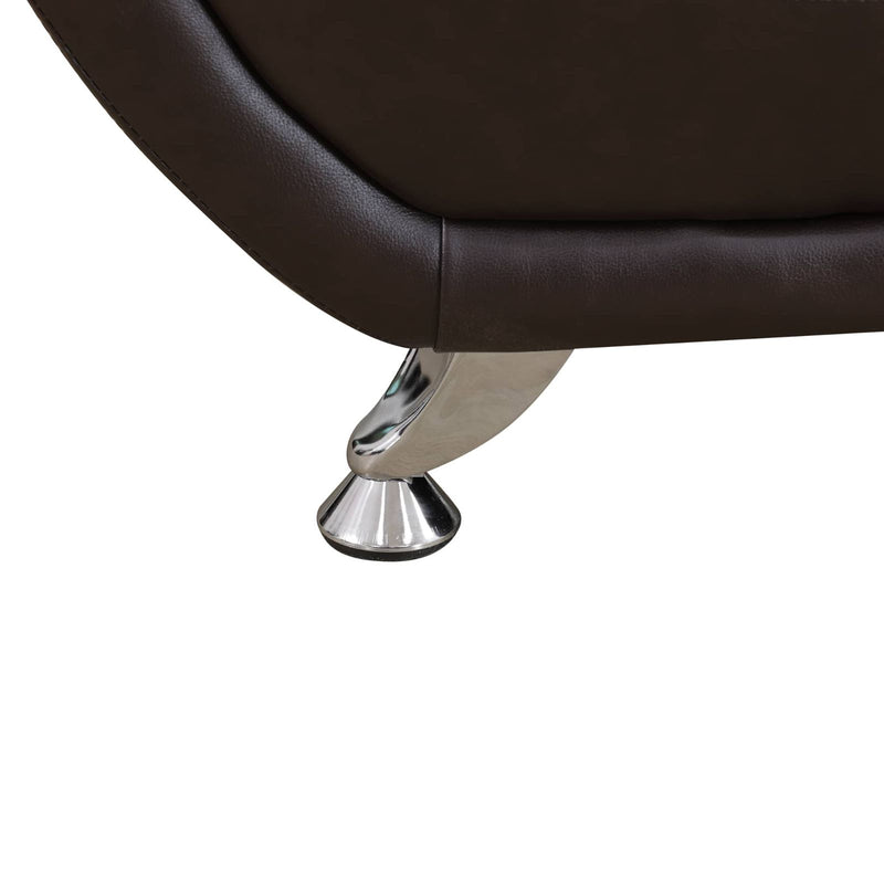 Abdiel Brown Breathable Sofa Living Room Collection