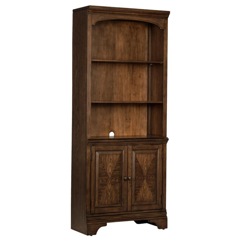 Hartshill 78-inch 4-shelf Cabinet Bookcase