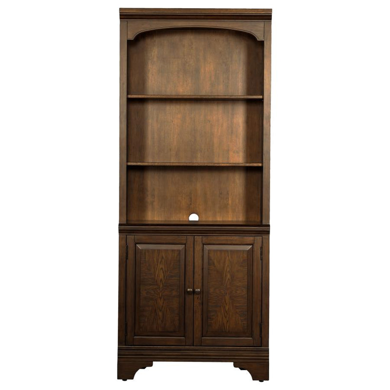 Hartshill 78-inch 4-shelf Cabinet Bookcase