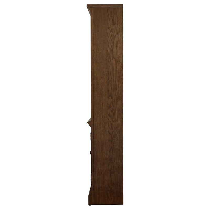 Hartshill 78-inch 4-shelf Cabinet Bookcase
