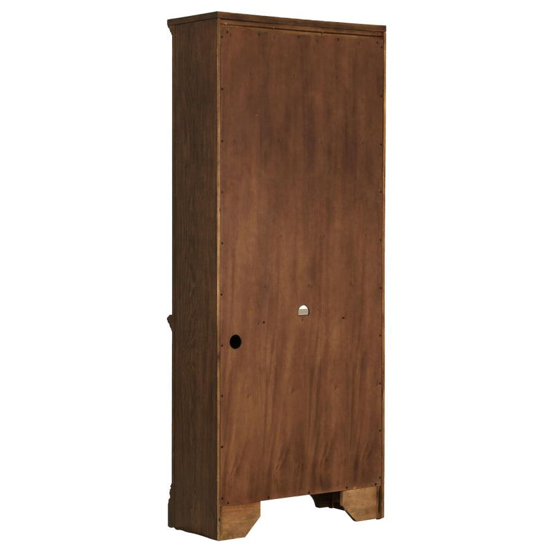 Hartshill 78-inch 4-shelf Cabinet Bookcase