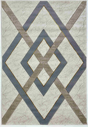 ORION Rug DESIGN 8855 Navy 5x8 (5'2x7'5")"