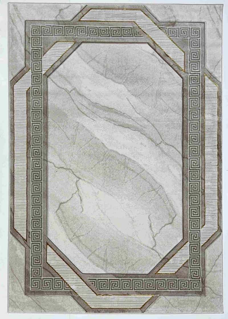 ORION Rug DESIGN 8866 Sand 2x8 Runner (2'6x7'9")"