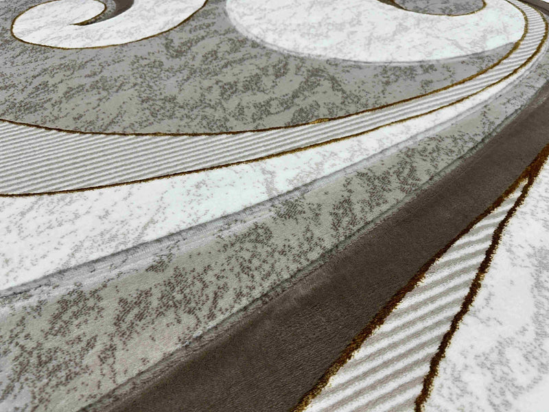 ORION Rug DESIGN 8877 Beige 8x11 (7'8x10'8")"