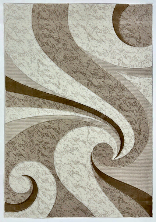 ORION Rug DESIGN 8877 Cream 2x8 Runner (2'6x7'9")"