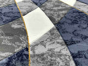 ORION Rug DESIGN 8888 Navy 5x8 (5'2x7'5")"