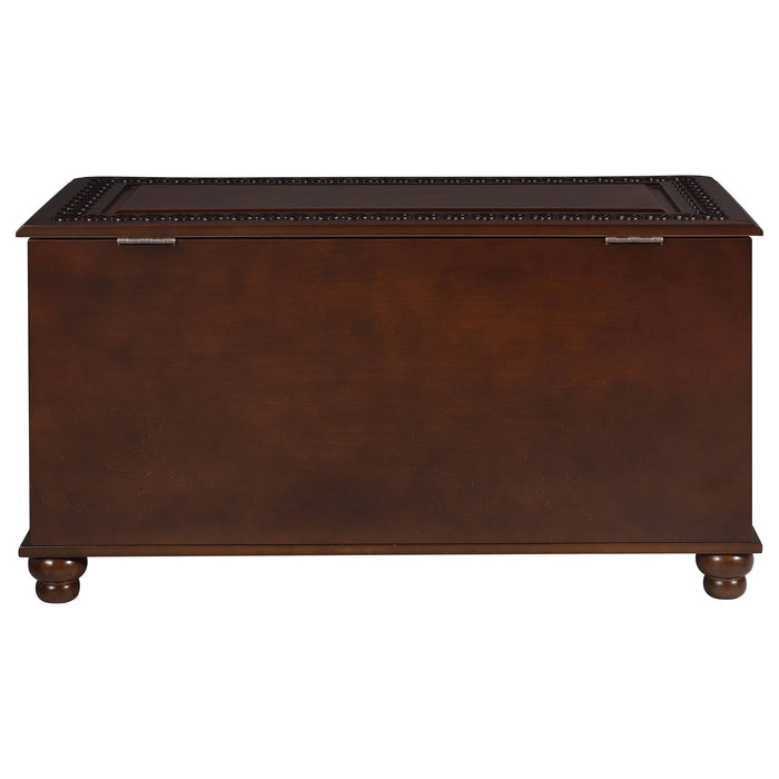 Finlay Flip Open Storage Cedar Chest Deep Tobacco