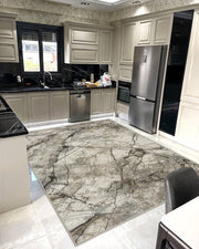 AURORA Rug DESIGN 90018 Grey 10x13 (9'2x12'5")"