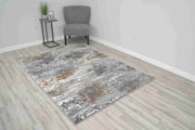 CABANA Rug Design 9001 Anthracite 2x8 Runner (2'6x7'9")"